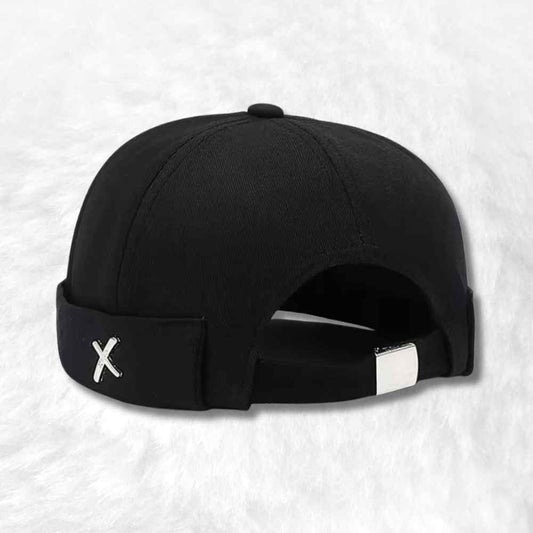 Bonnet Docker​ Coton noir