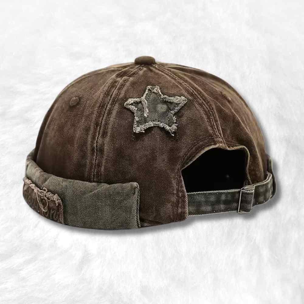 Bonnet Docker Personnalisé marron​