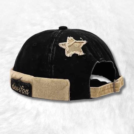 Bonnet Docker Personnalisé noir​