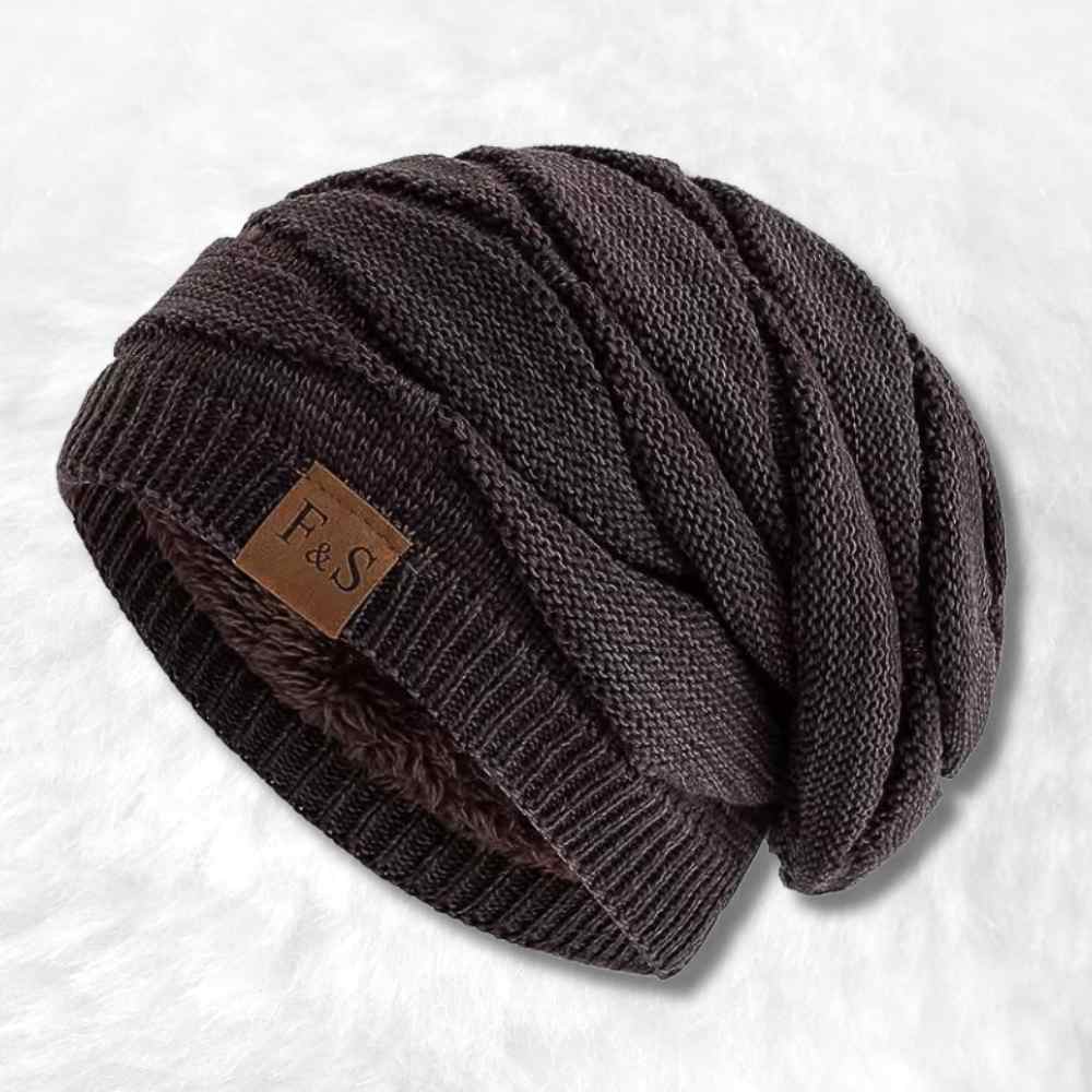 Bonnet Homme Long Tombant​ café