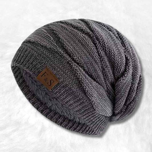 Bonnet Homme Long Tombant​ gris
