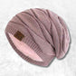 Bonnet Homme Long Tombant​ rose