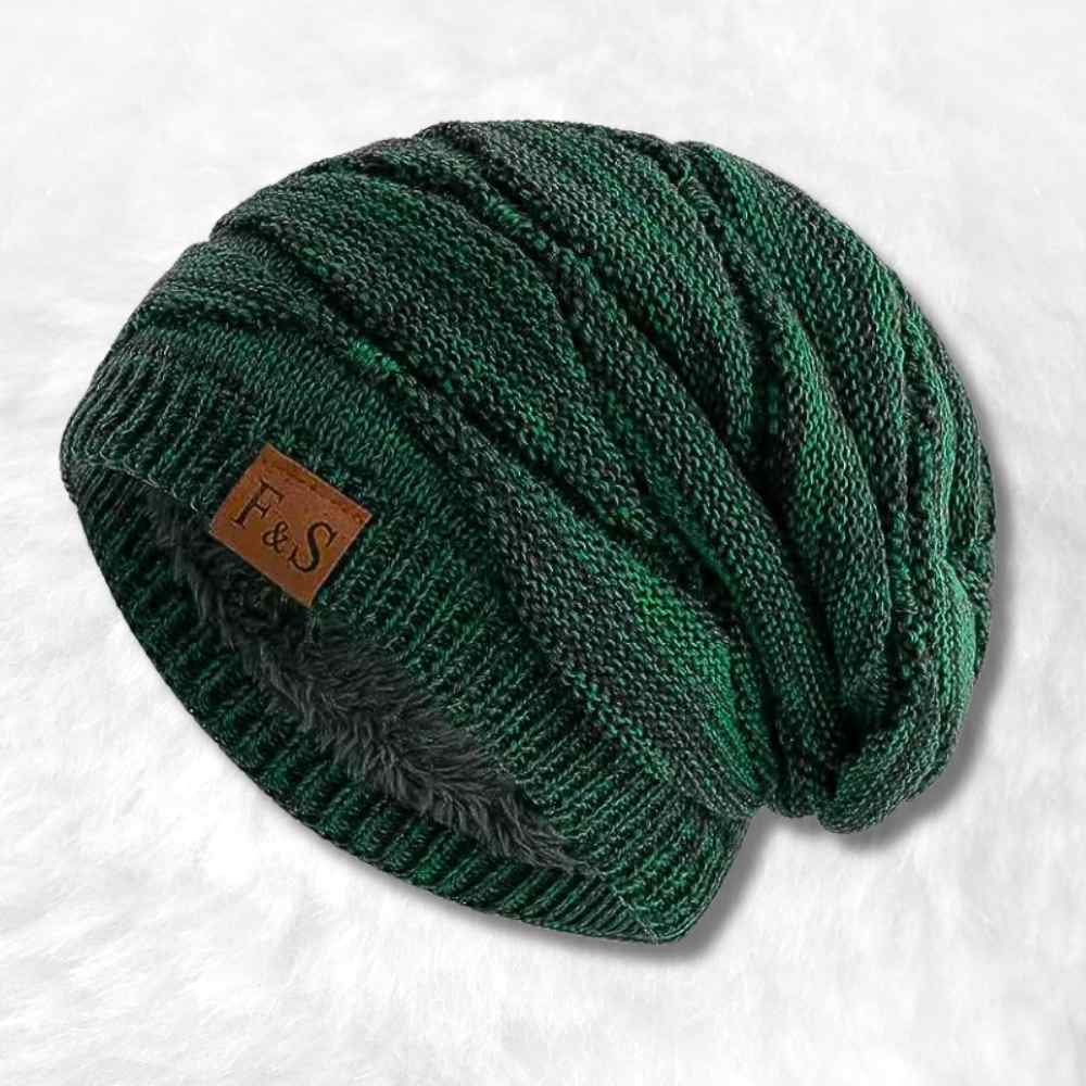 Bonnet Homme Long Tombant​ vert