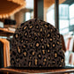 Bonnet Léopard Noir 