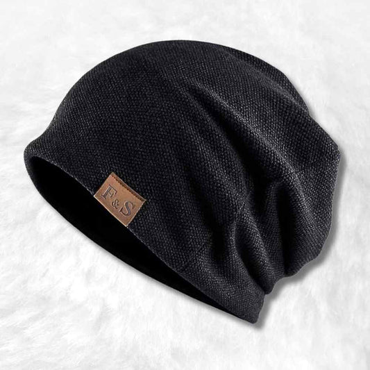 Bonnet Long Tombant Femme​ noir