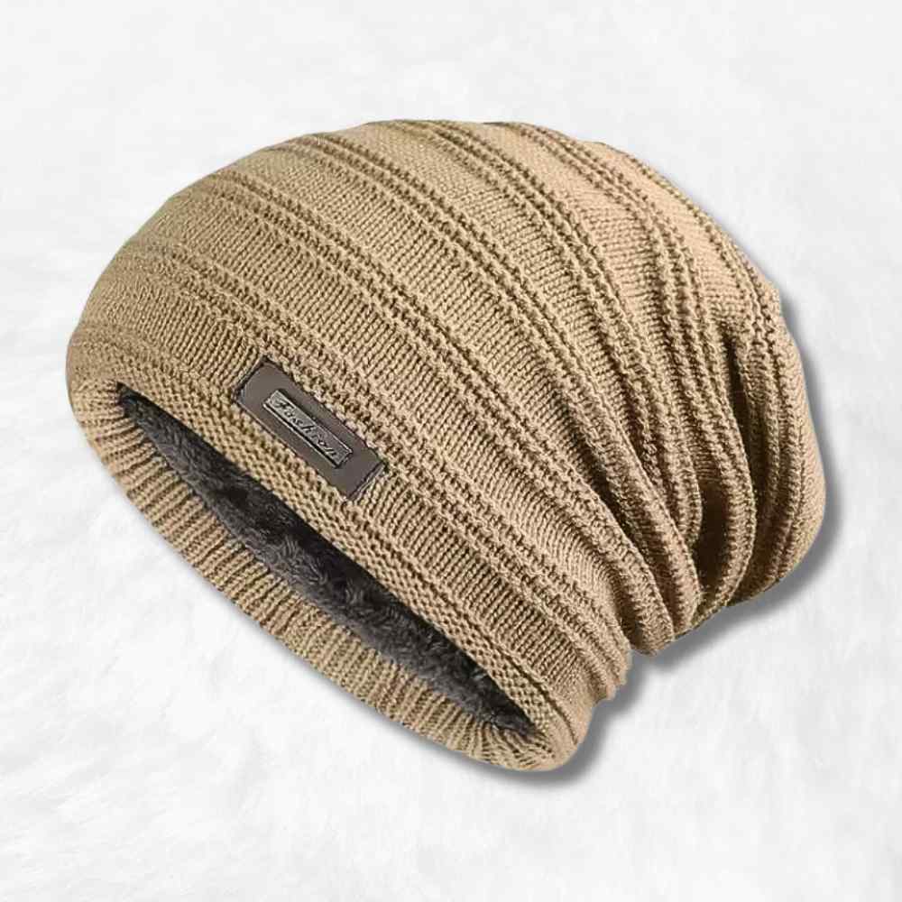 Bonnet Long Tricot​ beige