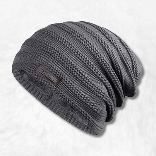 Bonnet Long Tricot​ gris