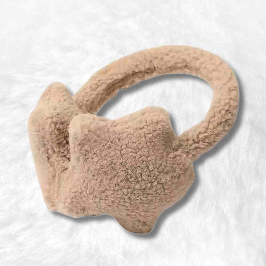 Cache Oreille Étoile beige