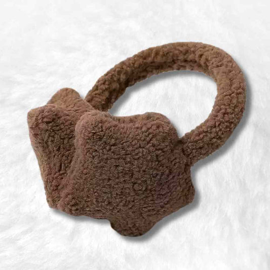 Cache Oreille Étoile​ marron