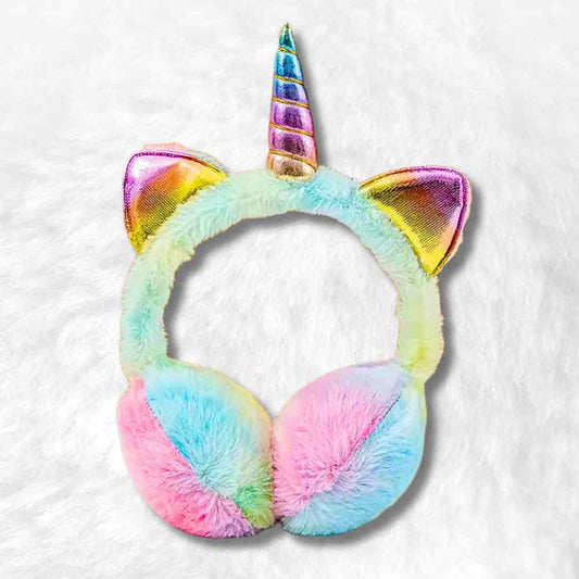 Cache Oreille Fille Licorne Multicolore