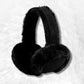 Cache Oreille Hiver Femme noir