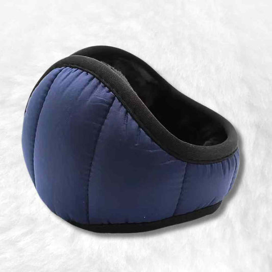 Cache Oreille Homme Hiver bleu