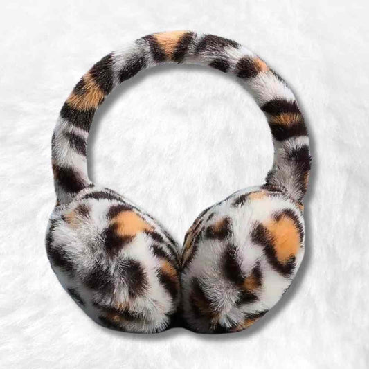 Cache Oreille Léopard​ beige