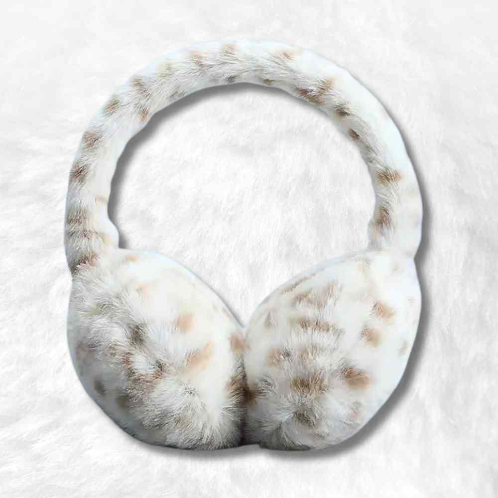 Cache Oreille Léopard​ blanc