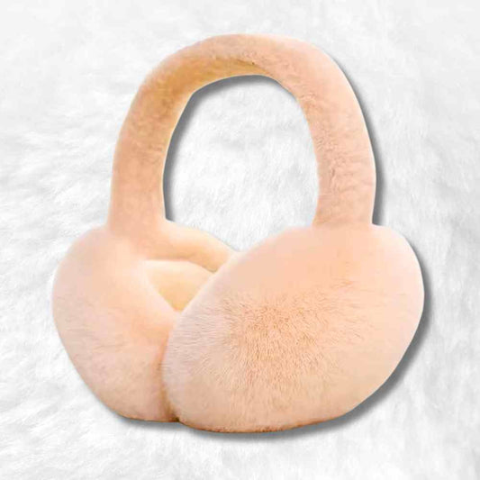 Cache Oreille Moumoute beige