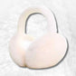 Cache Oreille Moumoute blanc