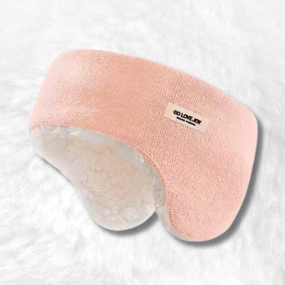 Cache Oreille pour le Froid rose