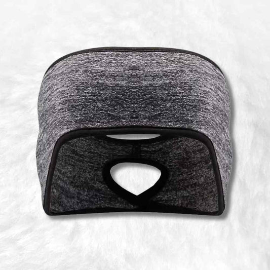 Cache Oreille Sport Femme gris