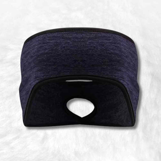 Cache Oreille Sport Femme marine
