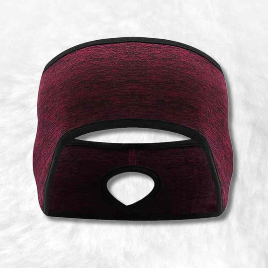 Cache Oreille Sport Femme rouge
