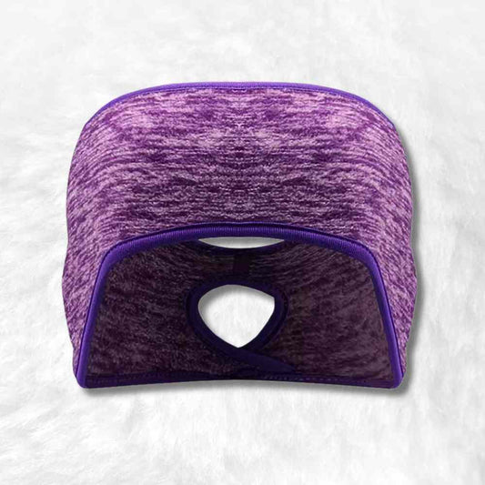 Cache Oreille Sport Femme violet