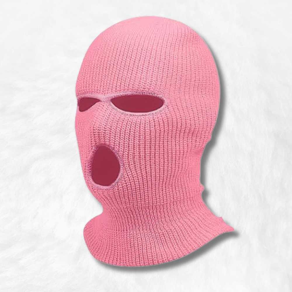 Cagoule 3 Trous Rose