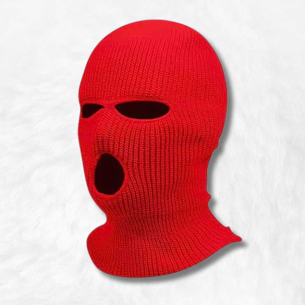 Cagoule 3 Trous Rouge 