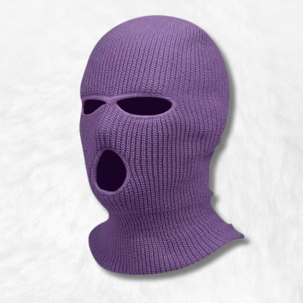 Cagoule 3 Trous Violette 