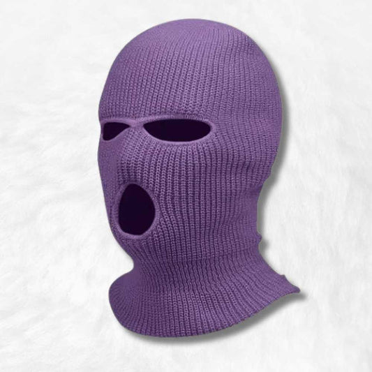 Cagoule 3 Trous Violette 