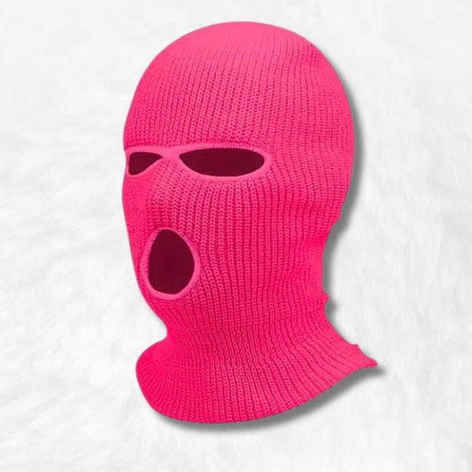 Cagoule femme 3 Trous Rose