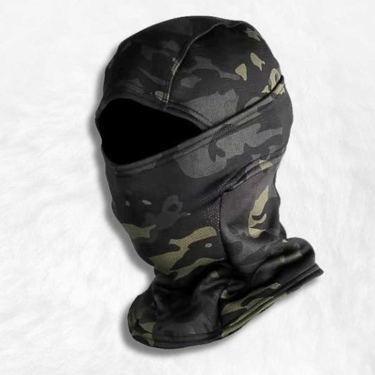 Cagoule Ski Camouflage Noir