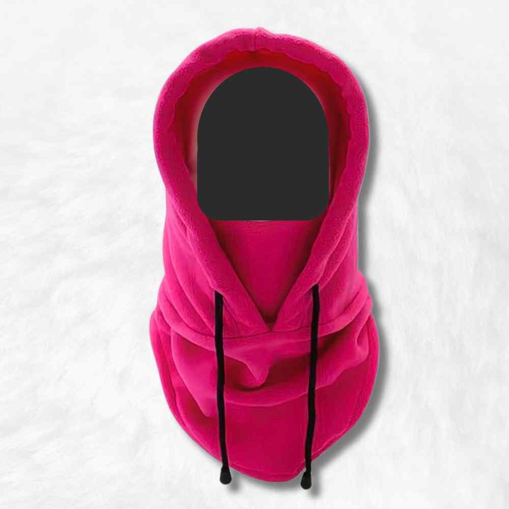 Cagoule Capuche rose fluo