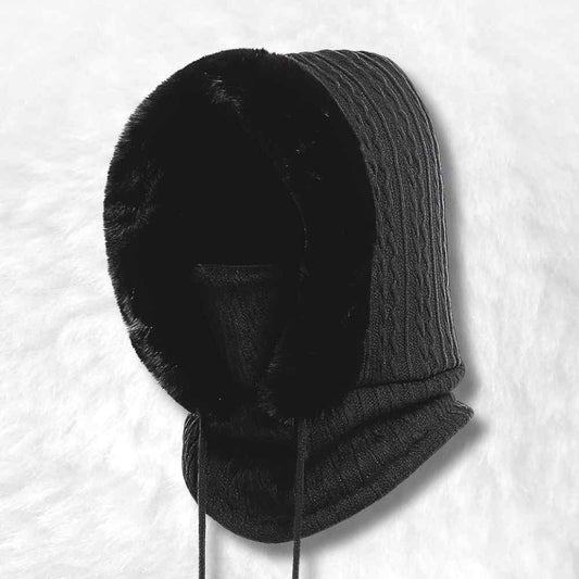 Cagoule Femme Hiver​ noir