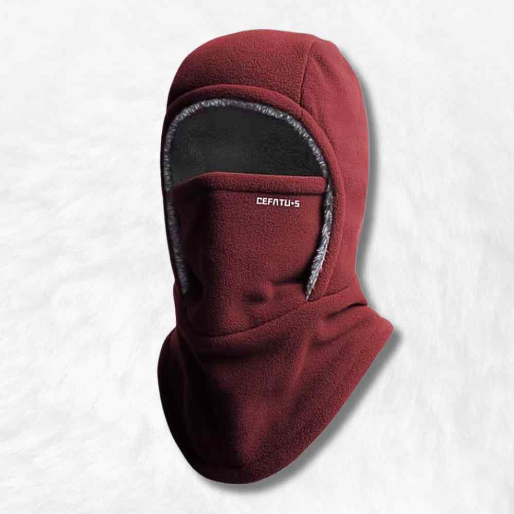 Cagoule Hiver Homme​ rouge