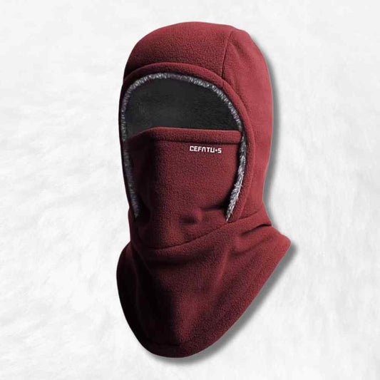 Cagoule Hiver Homme​ rouge