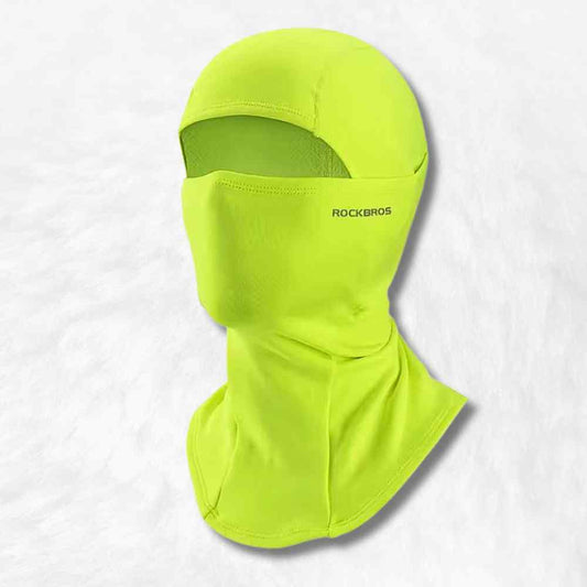 Cagoule Moto Homme​ jaune fluo