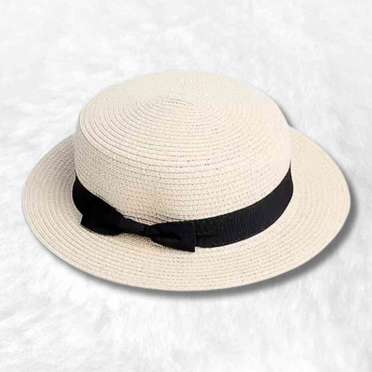 Canotier Homme​ de Paille crème