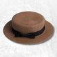 Canotier Homme​ de Paille marron