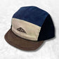 Casquette 5 Panel Outdoors Velours Crème