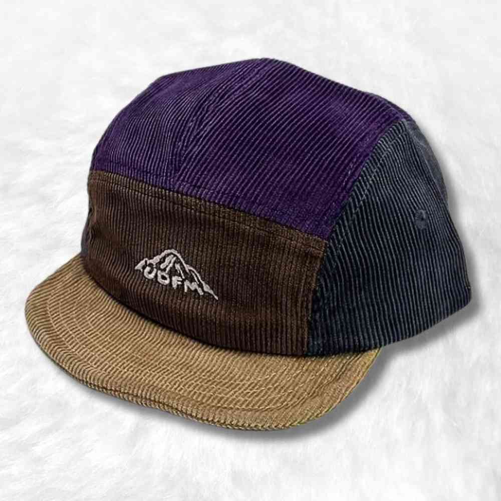 Casquette 5 Panel Outdoors Velours marron