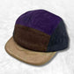 Casquette 5 Panel Velours Côtelé marron