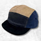 Casquette 5 Panel Velours Côtelé noir