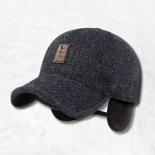 Casquette Cache Oreille Noire.