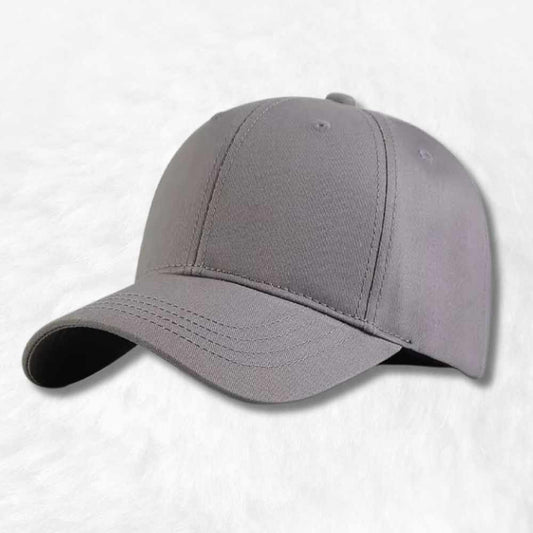 Casquette Grande Taille grise