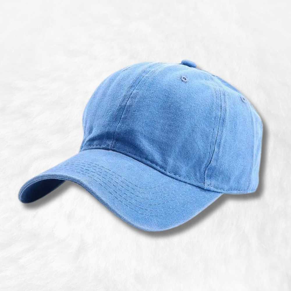 Casquette Jean Bleu Ciel.