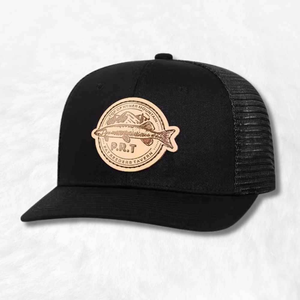 Casquette Pêche Trapper noir 