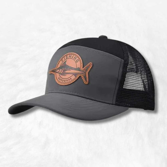 Casquette Pêche Trucker gris