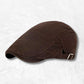 Casquette Plate Ajustable Café.
