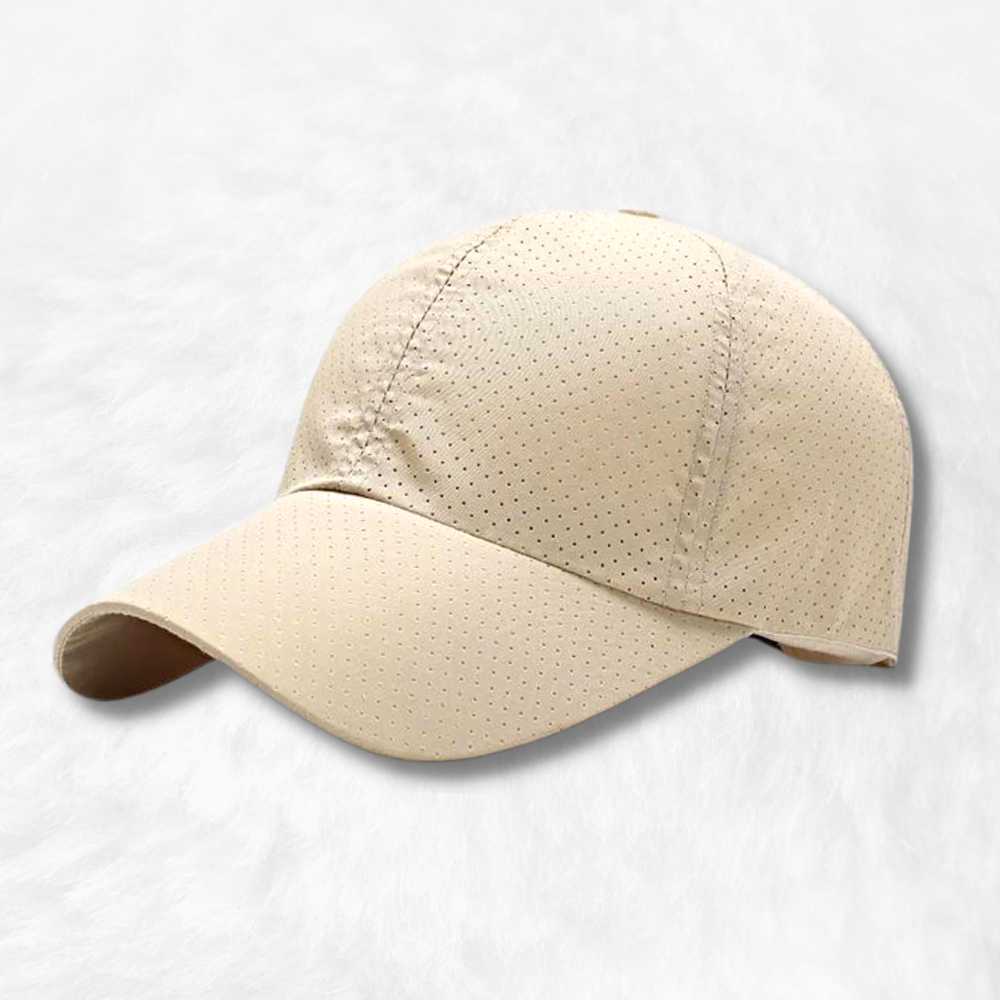 Casquette Run Beige.