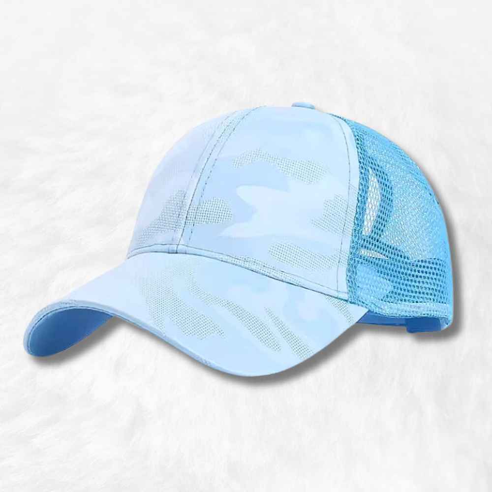 Casquette Trucker Femme Bleu